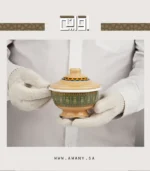 ⁦تقديم التمر بطابع تراثي تمرية غضار بقاعدة سعة 300 مل⁩ - الصورة ⁦10⁩