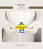 ⁦قطعة تراثية لركنك التراثي قدر غضار ازرق 200 مل⁩ - الصورة ⁦8⁩